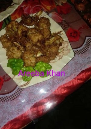 A picture of Crispy Cauliflower steaks.