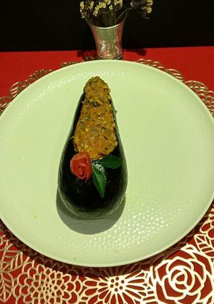 A picture of Baingan Bharta.