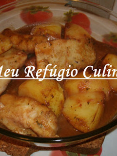 Foto de Medalhões de Pescada com Batata no Forno