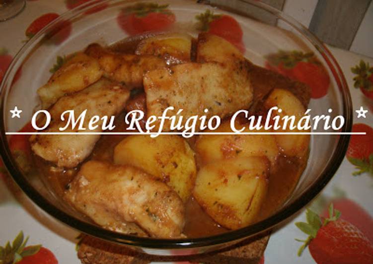 Recipe of Speedy Medalhões de Pescada com Batata no Forno