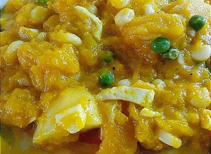 Una foto de Locro de Zapallo