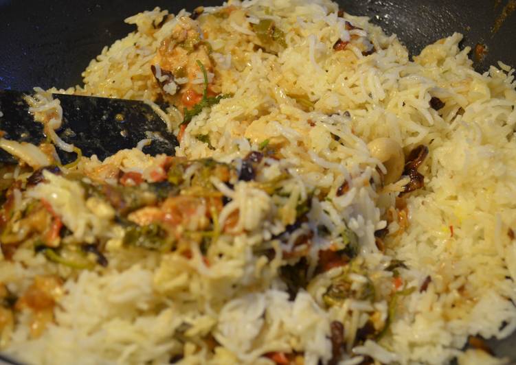 Steps to Make Super Quick Homemade Malabar Chicken Biryani