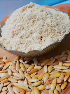 عکسی از دستور آرد تخم خربزه