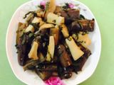 Nấm đùi gà kho cà tím
