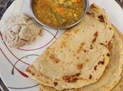 A picture of black gram dosa