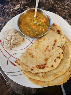 A picture of Foxtail millet dosa.