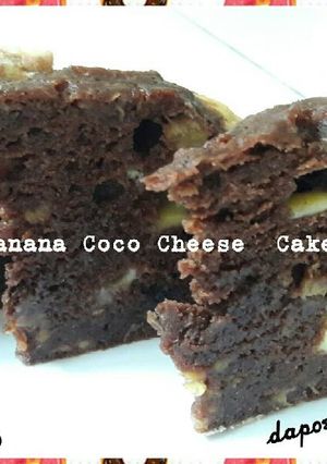 Foto resep Banana Choco Cheese Cake