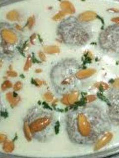 صورة لوصفة كبة لبنية