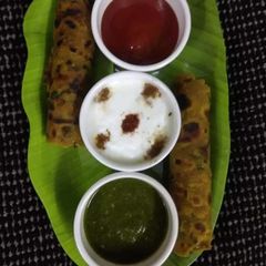 A picture of Jowar methi thepla.