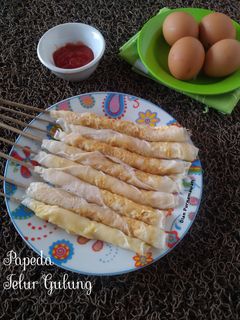 Foto resep Papeda Telur Gulung