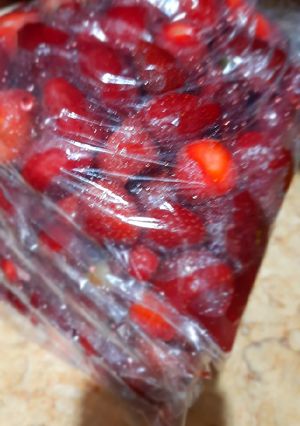 صورة لوصفة تخزين الفراولة