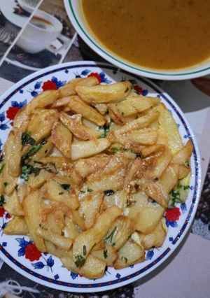 صورة لوصفة مقلوبة البطاطا العالمية😋