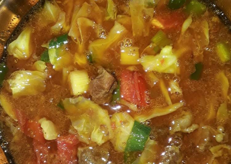 Tongseng daging tetelan