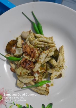 Foto resep Otak otak Cabe Hijau Versi Tumis