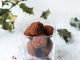 Truffes au chocolat de Noël healthy 🍫 🤩 ⁠⠀