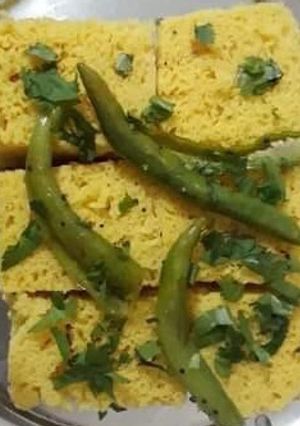 A picture of Dhokla.