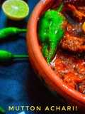 Mutton Achari!