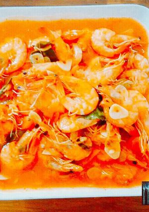 Foto resep Udang Saos Pedas