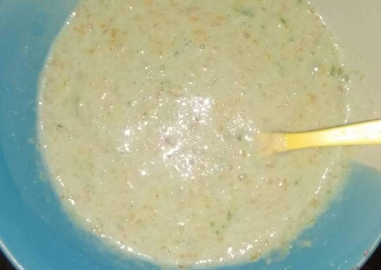 Simple Way to Make Perfect Rice and carrot puree