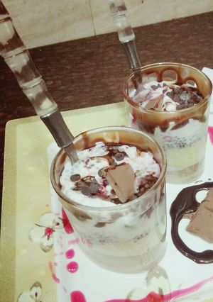 चाकलेट फालूदा सेक रेसिपी मुख्य फोटो