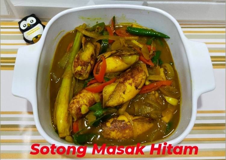 🍁Sotong Masak Hitam, Rahsia Resepi Sedap