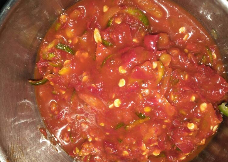 Langkah Mudah untuk Membuat Sambel Jeruk Terasi, Enak