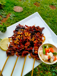 Foto resep Sate Jamur Tiram