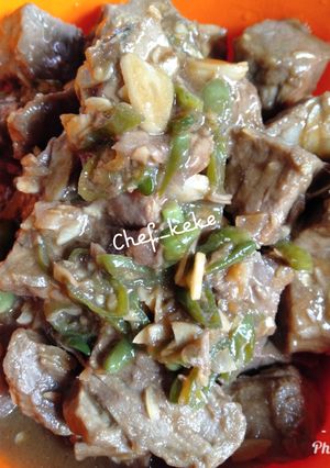 Foto resep Daging Tiram ala Keke