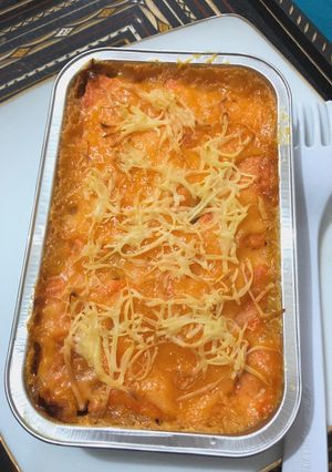 Foto resep Salmon Mentai Rice (simple)