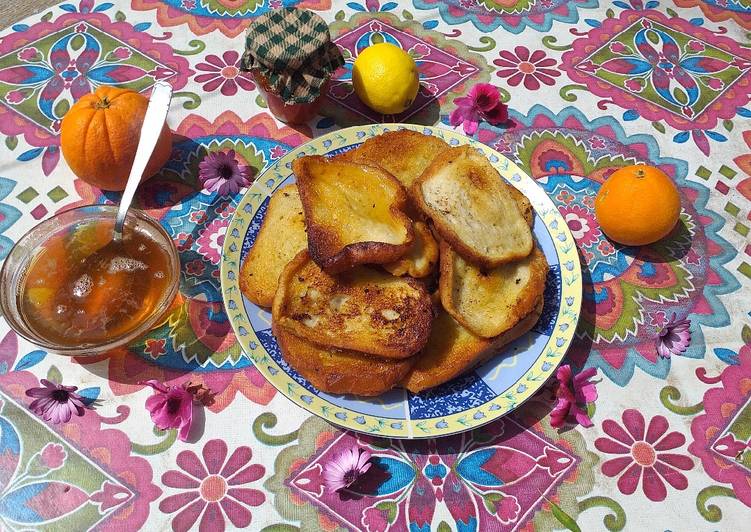 Torrijas con miel