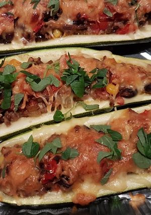 Cukkini hajó recept fotója