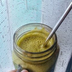 Kale Apple and Pear Juice A picture of Kale Apple and Pear Juice.