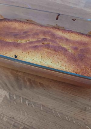 Une photo de Cake au Citron avec Cœur Coulant