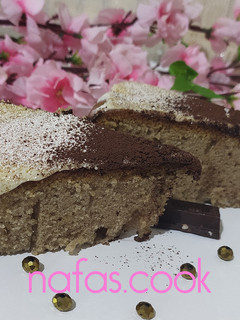 عکسی از دستور کیک نسکافه