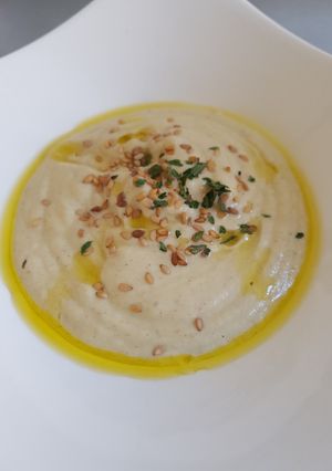 Una foto de Crema de berenjenas o Baba ganoush