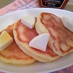 A picture of My Secret Fluffy Tofu Pancakes.