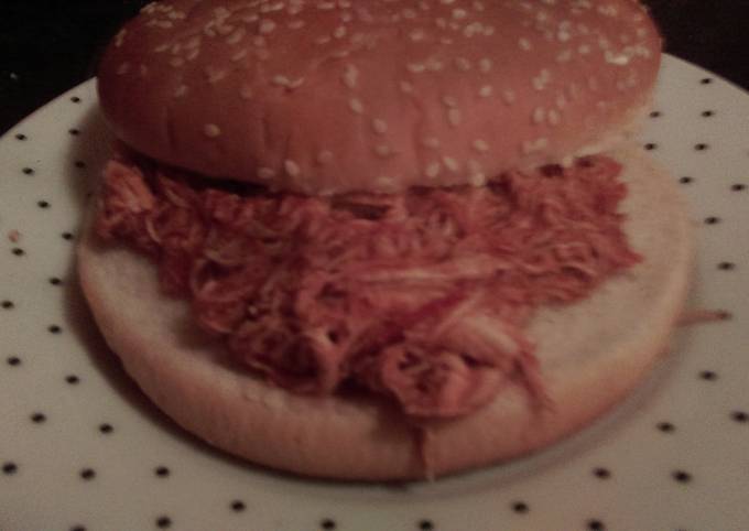Simple Way to Prepare Homemade Mandys spicy shredded chicken