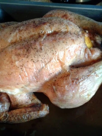 Easy Way Make Recipe Lemon &amp; Thyme Roast Chicken that is So Delicious, So Delicious}