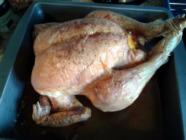 Easy Way Make Recipe Lemon &amp;amp; Thyme Roast Chicken that is So Delicious, So Delicious}