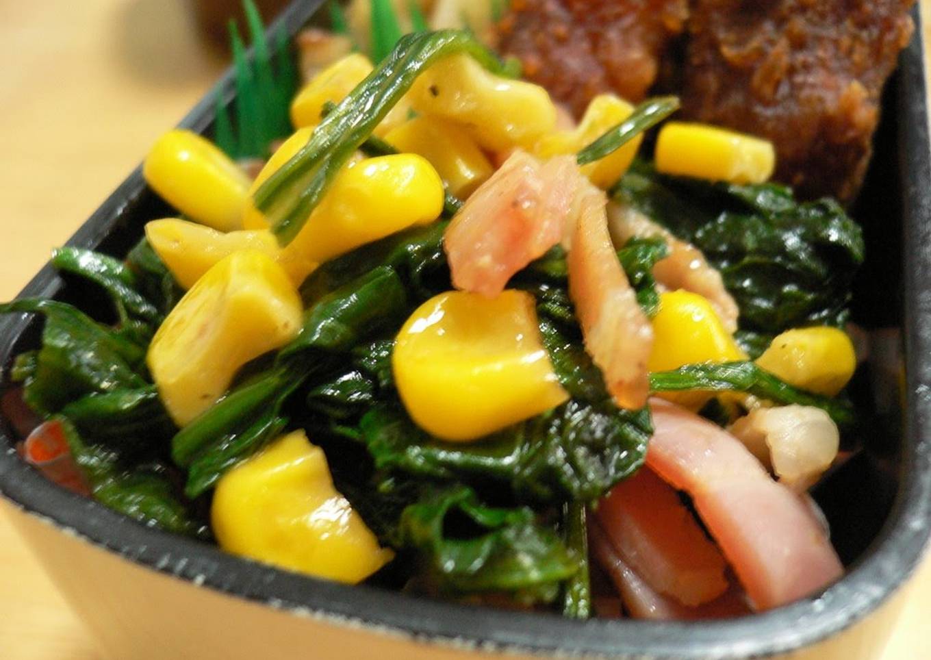 For Lunch Boxes - Spinach Butter Sauté
