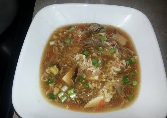 Hot and Sour Asian Soup