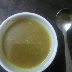 A picture of Bone soup(paya).