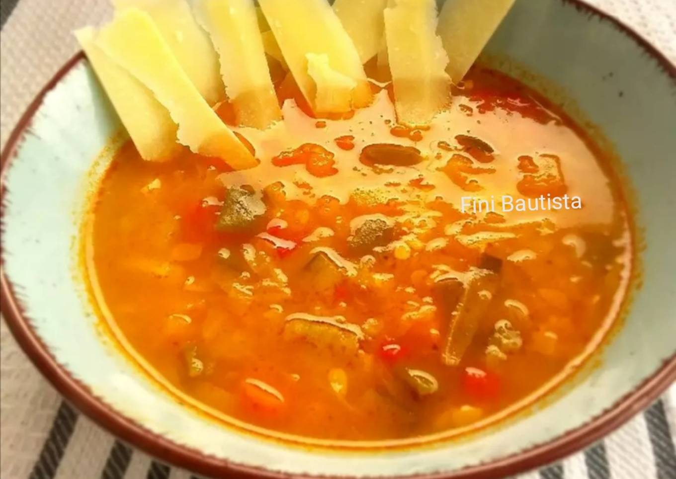 Sopa minestrone