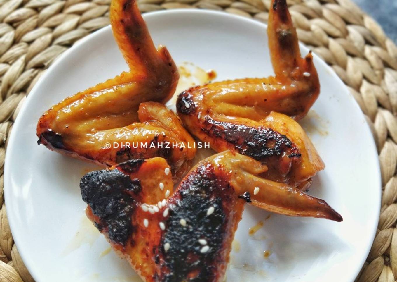 Honey Sesame Chicken Wings