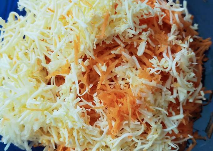 Морковно-сырный салат 🥗