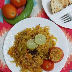 A picture of One-pot Tomato Rice.