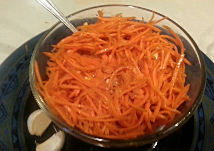 Simple Way to Make Homemade &#34;Korean&#34; Carrot Salad