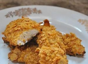 Una foto de Fingers de pollo caseros