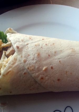 A picture of Breakfast Wrap.