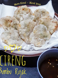 Foto resep Cireng Bumbu Rujak